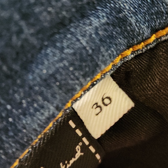 ❤️ NWOT!  7 FOR ALL MANKIND ADRIEN SLIM TAPER JEANS, 36 - Picture 11 of 14